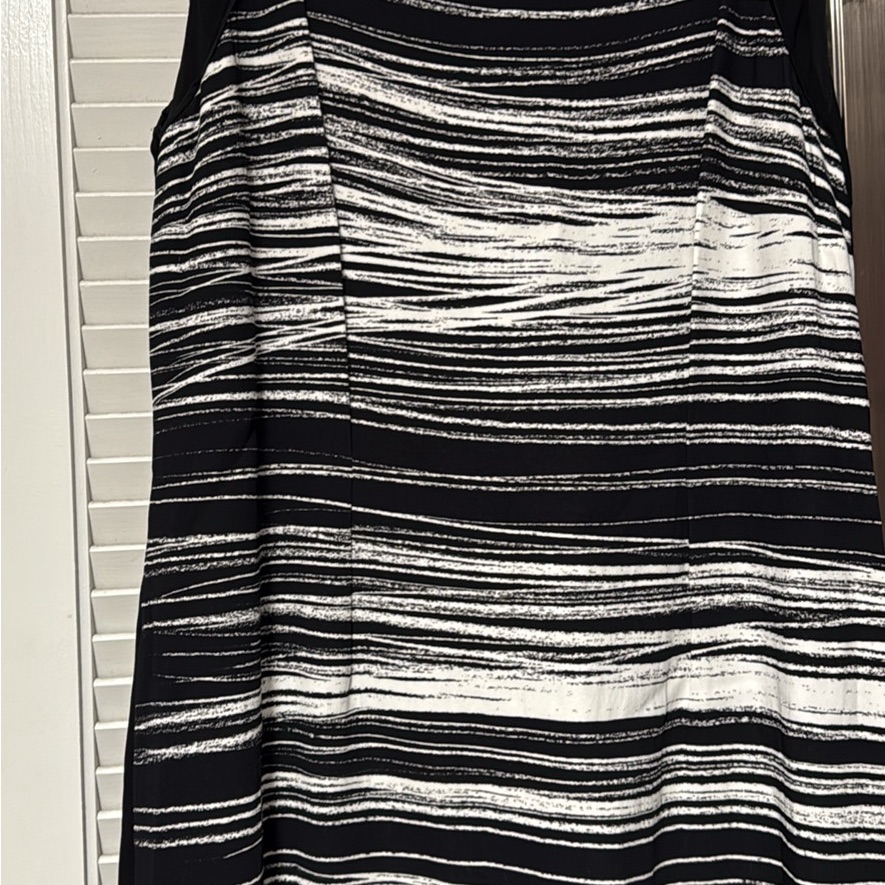 Black And White Boss Dress